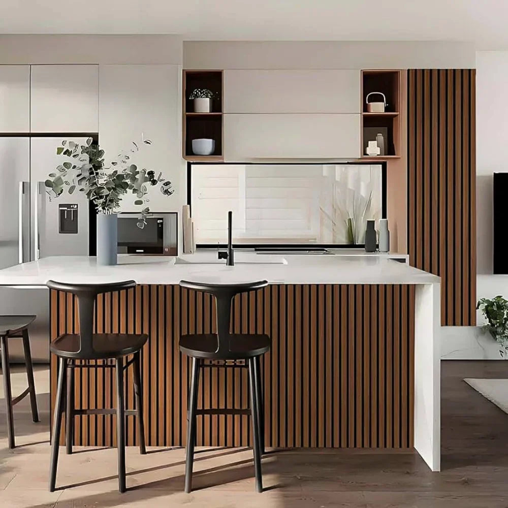 50 PIECES Premium Wood Flex Panel — Transform Your Space in Minutes (2.7m × 1.10m)